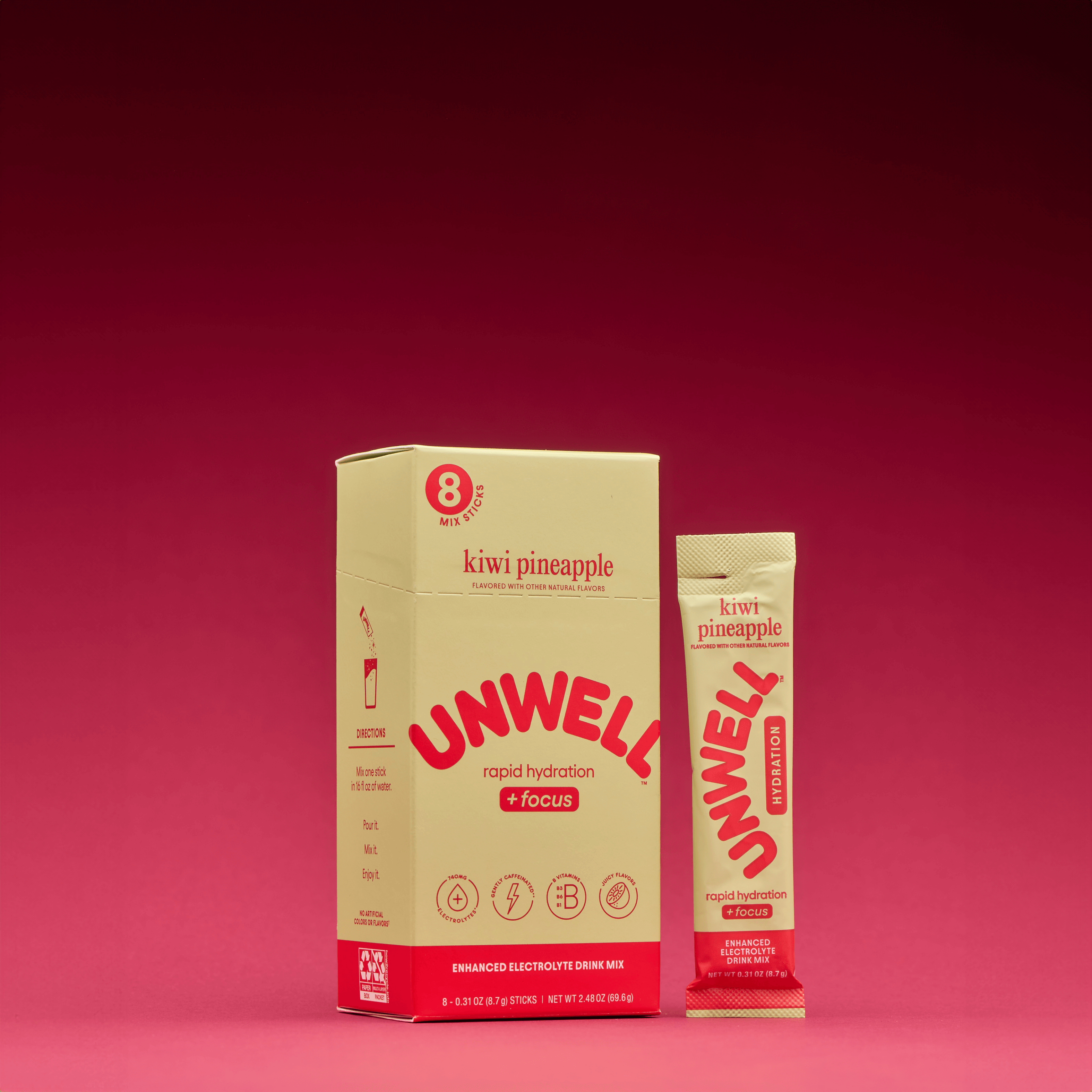 Kiwi Pineapple Electrolyte Sticks